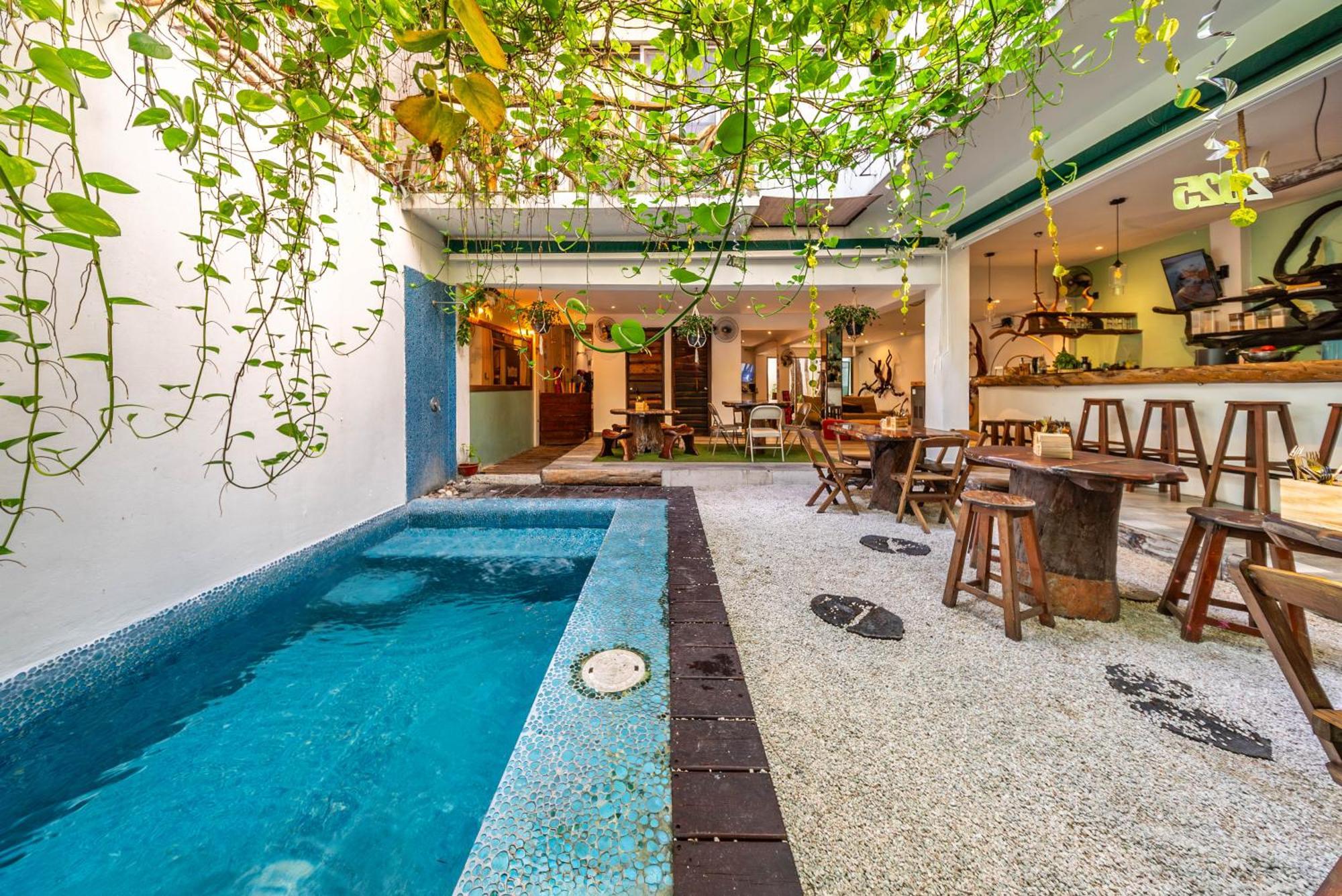 The Green Village Boutique Hotel Playa del Carmen Buitenkant foto