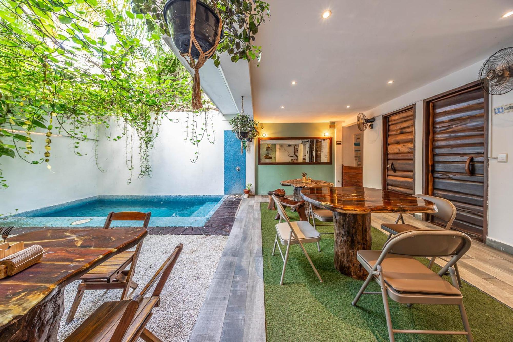 The Green Village Boutique Hotel Playa del Carmen Buitenkant foto